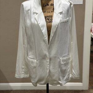 Vintage White Women's Blazer